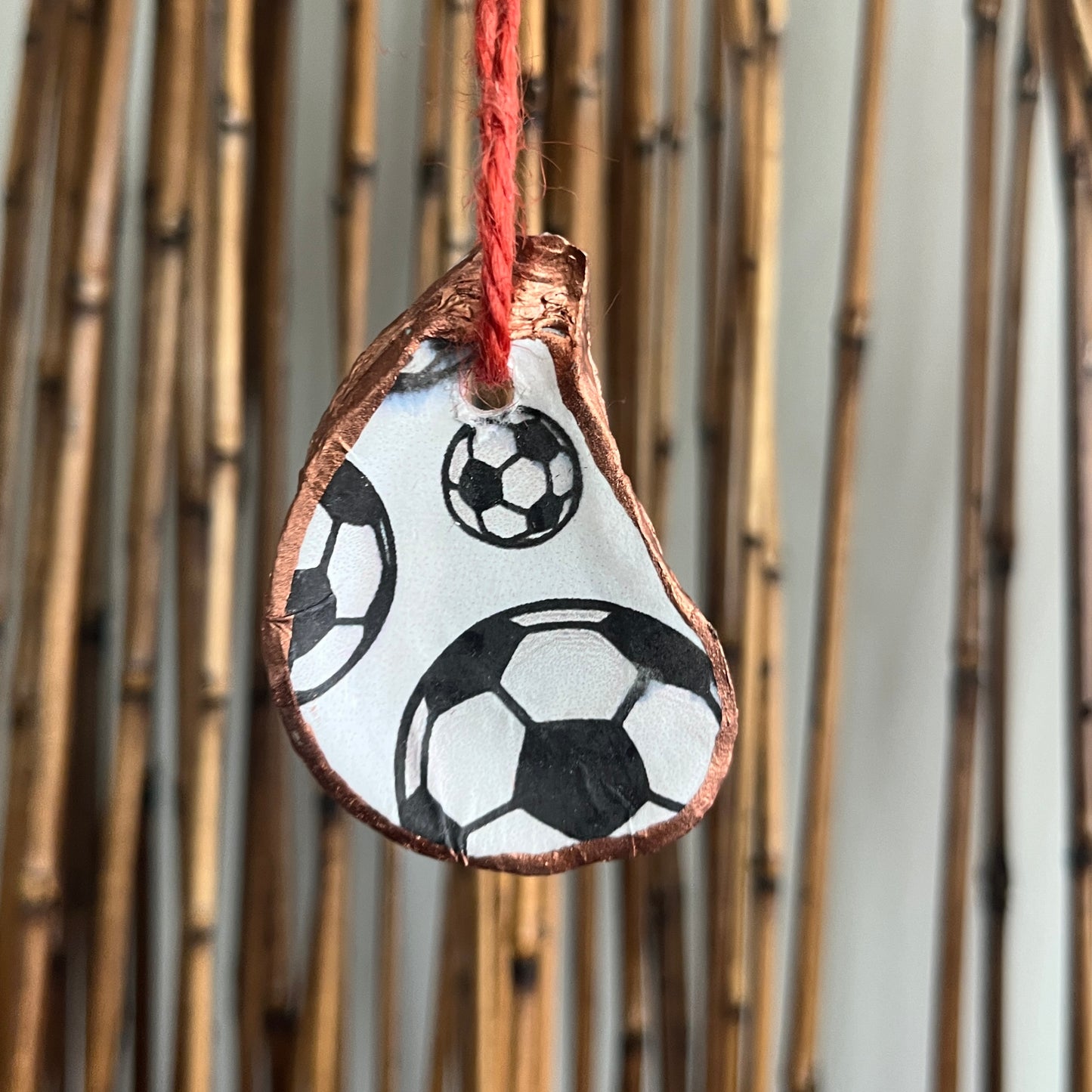 Soccer Oyster Ornament