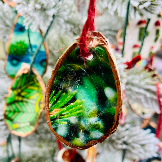 Spruce Knob Tree Oyster Ornament